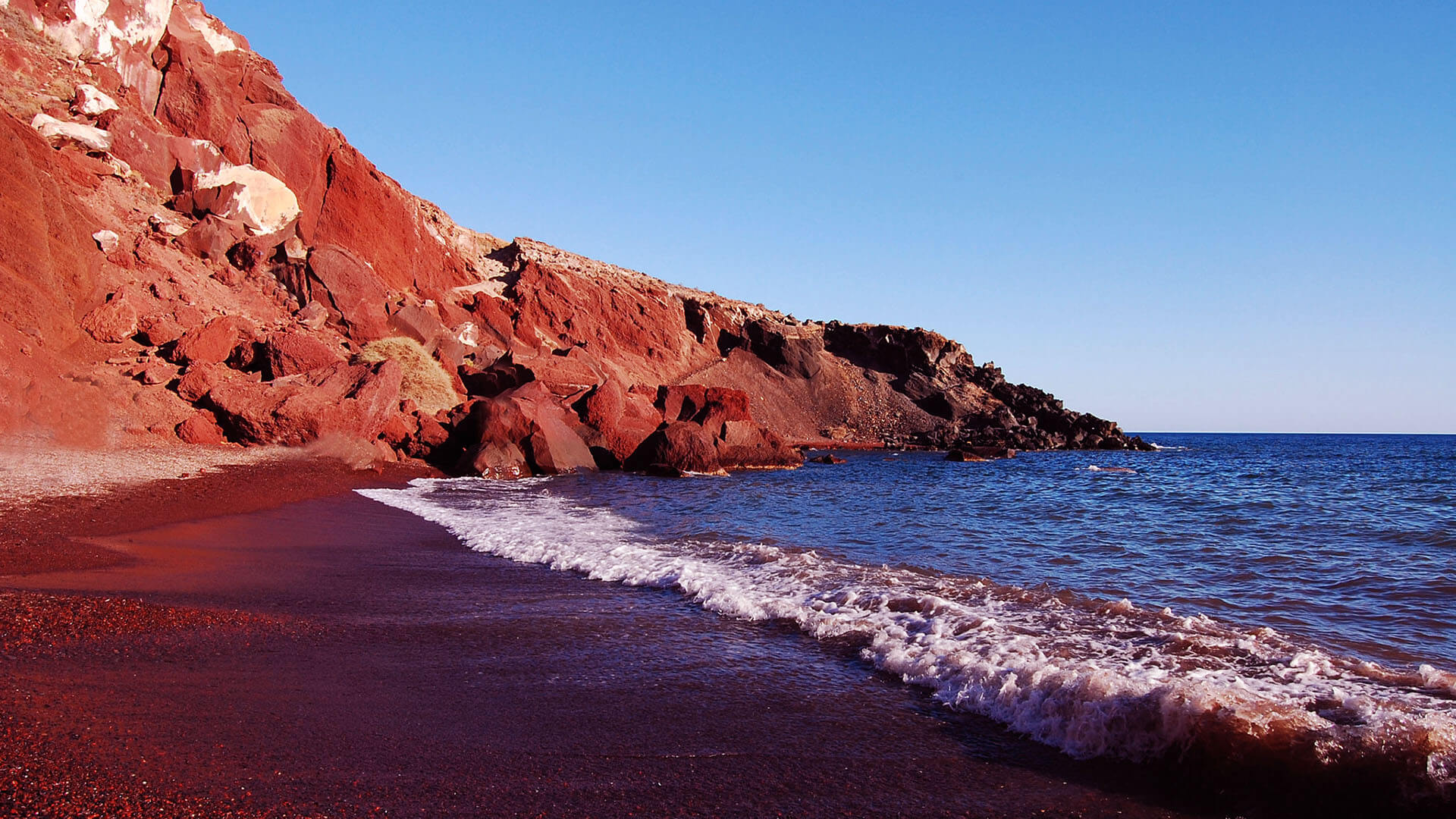 Santorini experiences - The Red Beach